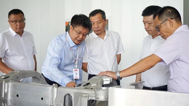 Warmly welcome the leaders of Fujian Metallurgical (Holding) to visit and guide Jiangsu Beiren Warmly welcome the leaders of Fujian Metallurgical (Holding) to visit and guide Jiangsu Beiren