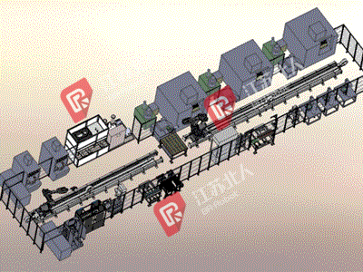 Valve block automatic production line Valve block automatic production line
