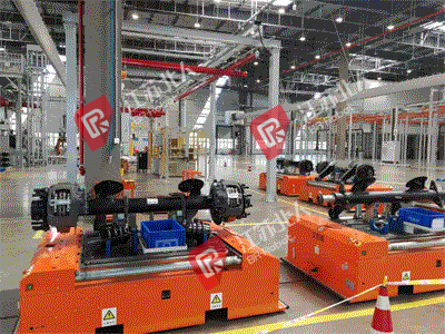 Truck axle assembly line Truck axle assembly line